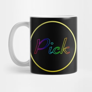 Pick T-Shirt Mug